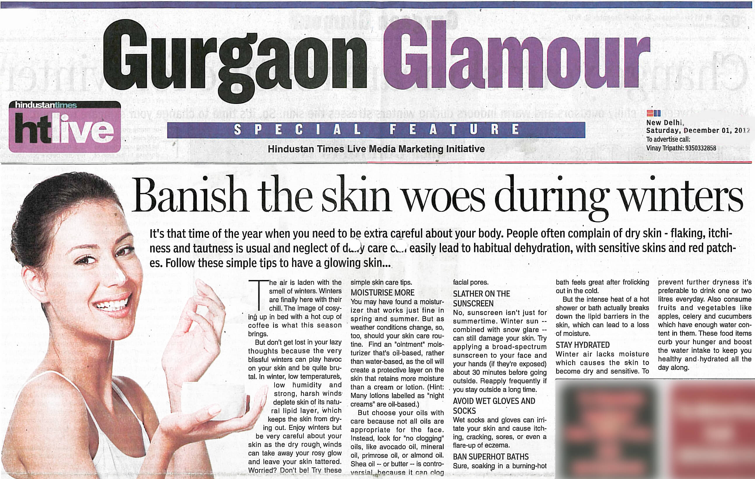 Banish the skin woes during winters